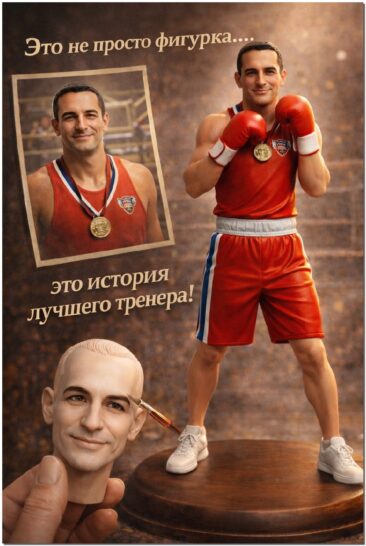 Фигурки спортсменов разных видов спорта